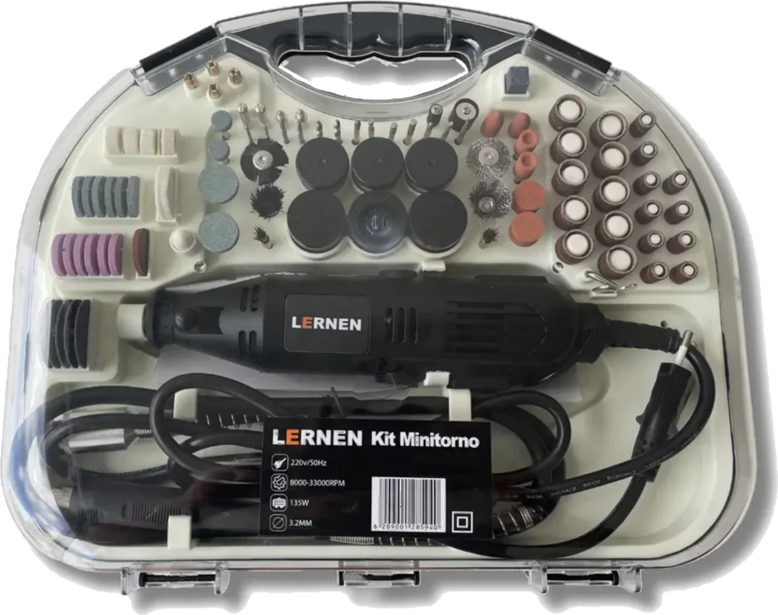 Minitorno con accesorios LERNEN